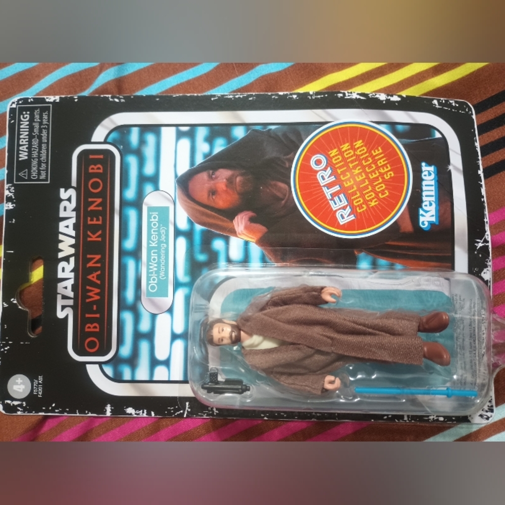 Disney Hasbro Star Wars Retro  Obi-Wan Kenobi Wandering Jedi New with tags